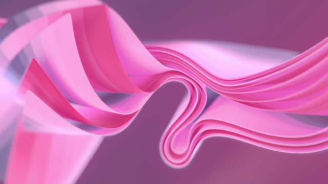 Abstract colored wave background with trendy gradient. Minimal gradient cover template. 3d rendering digital animation HD