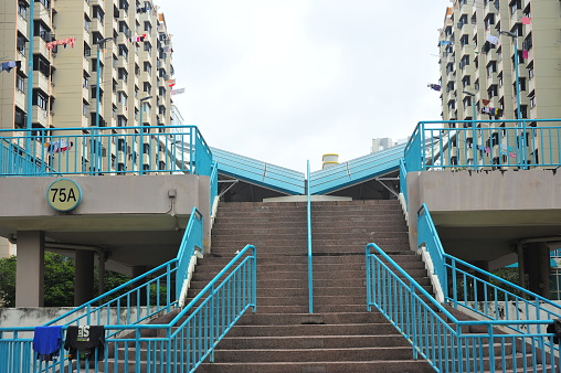 staircase at whampoa housing estate in Singapore