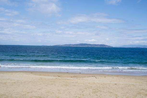 istock Shiga Island as seen from the beach in Itoshima 1952379235