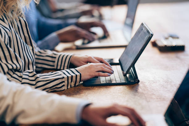 istock Strategic Minds at Work: Business Team Meeting, a Close Up 1952381081
