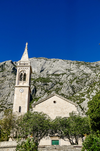 church in mountains, beautiful photo digital picture