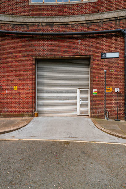 istock Garage door of warehouse 1952459651