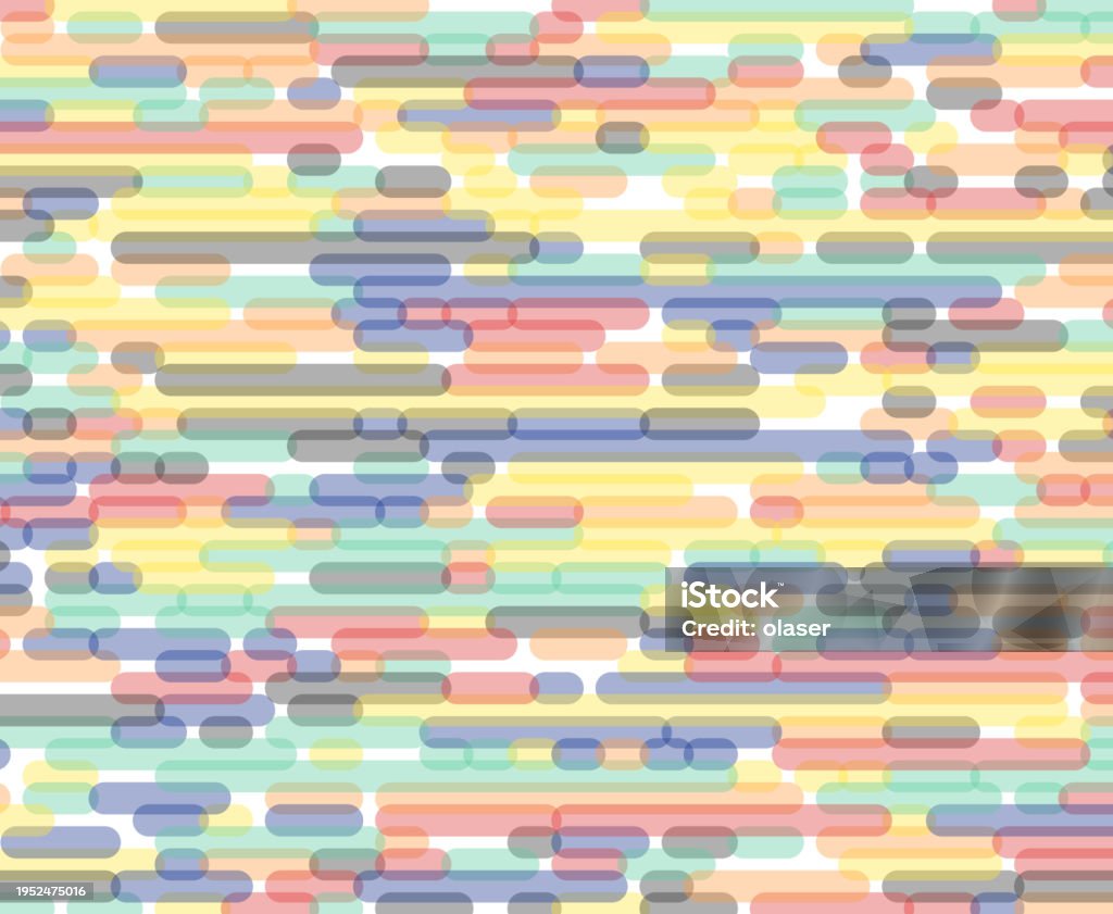 Three Rounded Colored Rectangles Colorful Overlaid Rounded Rectangles Forming A Seamless Pattern Stock ...