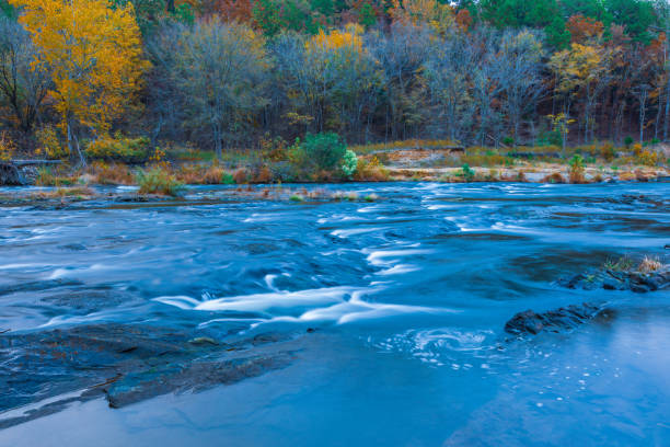 The Ouachita Mountains of Oklahoma.
