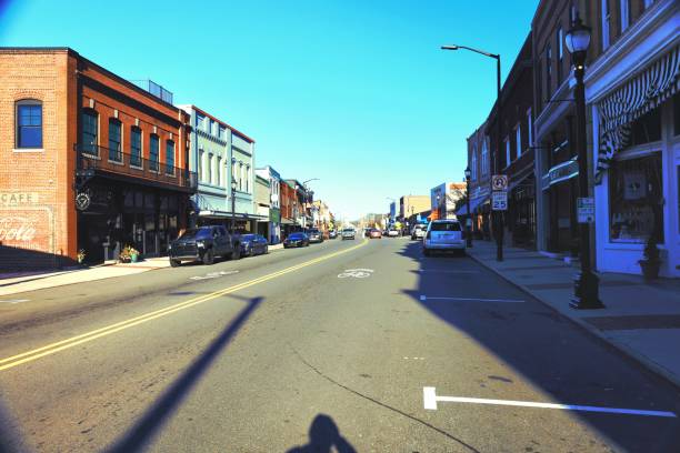 istock Downtown Mooresville, NC 1952569887