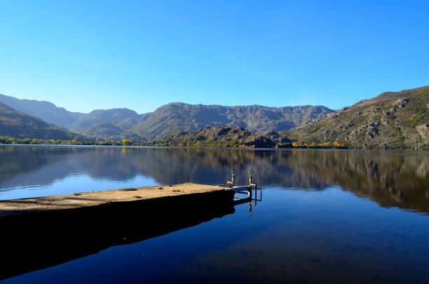 pier on lake sanabria