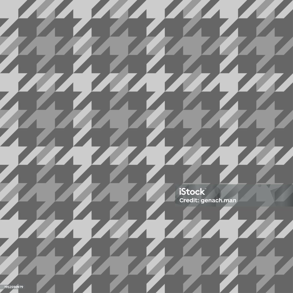 Notched Pattern Black White Seamless A Large Checked Pattern With Notched Corners ...