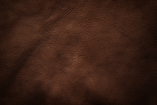 High resolution natural brown leather  texture. Photographed on Hasselblad + phase one P45+.