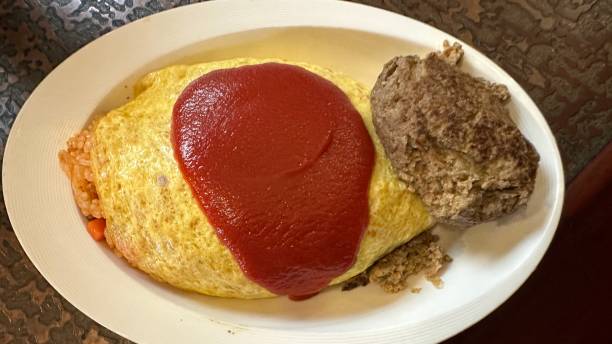 OMURICEOmelet rice is a Japanese Western food.