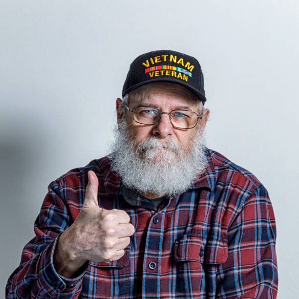 istock Thumbs Up USA Vietnam War Military Veteran 1952819910