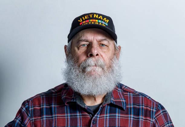 istock Confident USA Military Vietnam War Gray Beard Veteran 1952822124