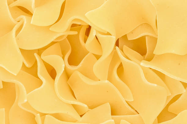 Close-up picture of farfalle