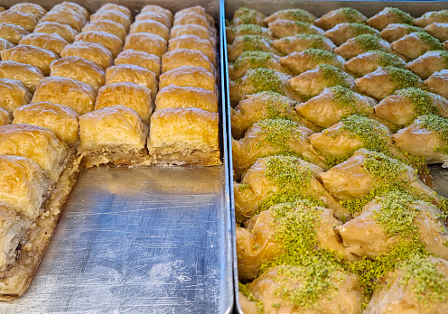 Amazing view of Delicious Turkish Dessert
