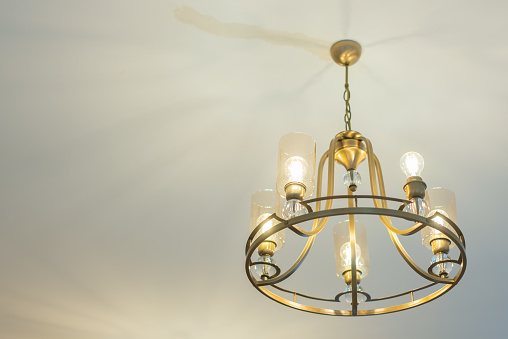 Old decorative chandelier