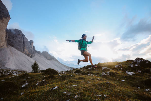istock running through the Italian Alps 1952955596
