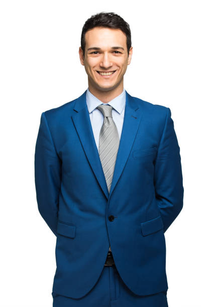 istock Smiling young manager portrait isolated on white 1953023443