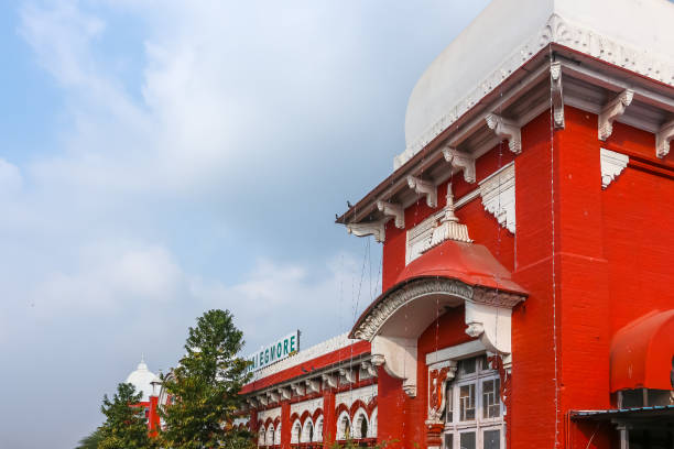 istock View of Chennai Egmore railway station. 1953346993