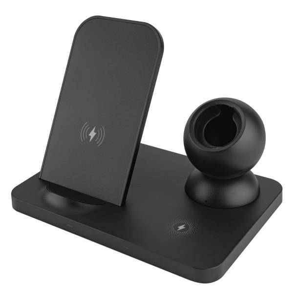 istock Wireless charging, in the form of a phone stand 1953416442