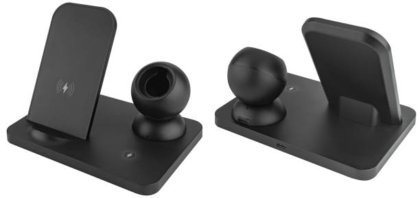 istock Wireless charging, in the form of a phone stand 1953417461