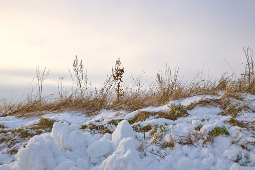 A photo of winter landscape in Danmak