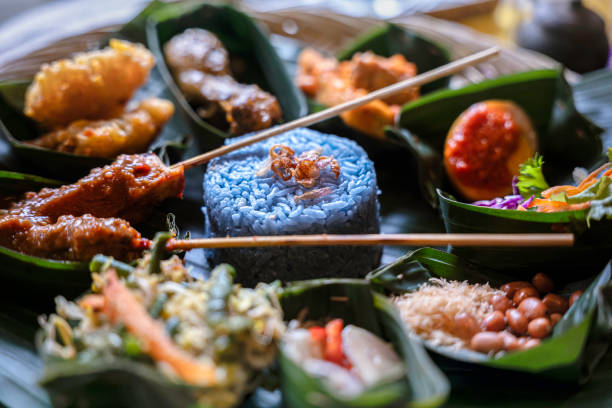 istock Beautiful Nasi Campur in Bali 1953478587