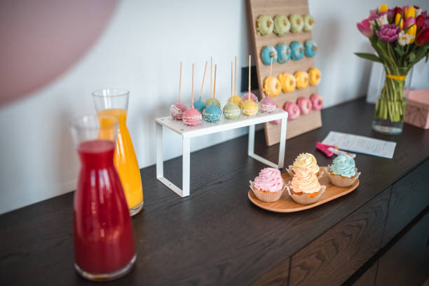 istock Sweet Ambiance at Baby Shower with Donut Decor 1953570607