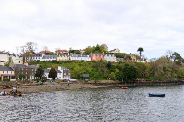istock Portree’s Colorful Waterfront Homes Overlooking the Calm Bay 1953671696