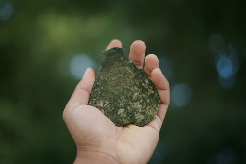 green stone