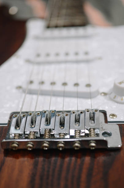 electric guitar close up