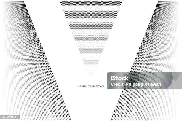 V Gradient Halftone Dots Background Abstract Dotted Vector Background ...