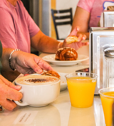 Croissant D’or Café family breakfast
