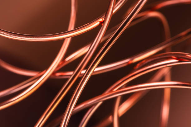 istock Copper wire, non-ferrous metal recycling industry 1954088346