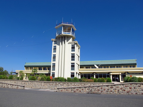 The airport in Axum, Ethiopia