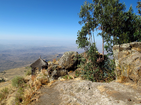 The view of Lalibela, Ethiopia