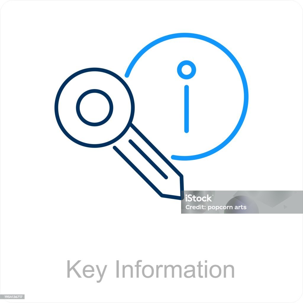 Key Information Stock Illustration - Download Image Now - Concepts ...