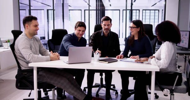 istock African Group Corporate Business Meeting 1954209231