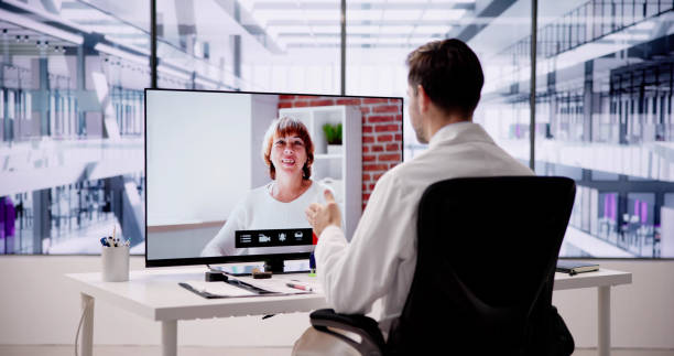 istock Doctor In Video Conference Call 1954239592