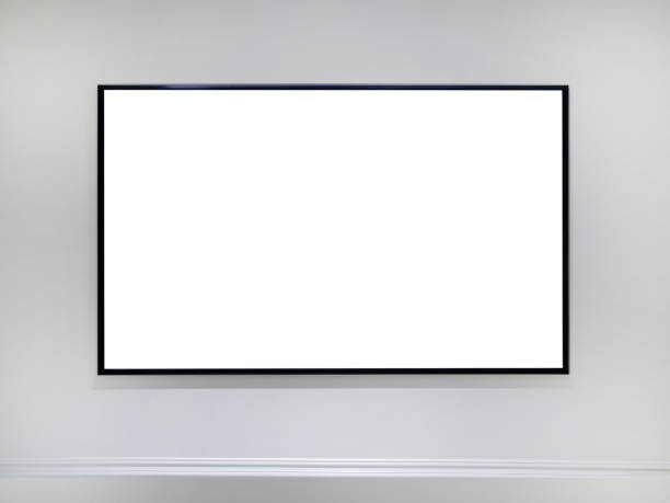 istock An empty vertical picture frames hanging on white wall, Wall art mockup, blank space frame modern interior style, minimalist with clipping path 1954262490