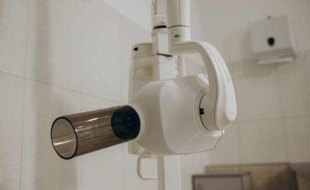 istock Dental modern panoramic radiographer equipment. Dental office. 1954375474