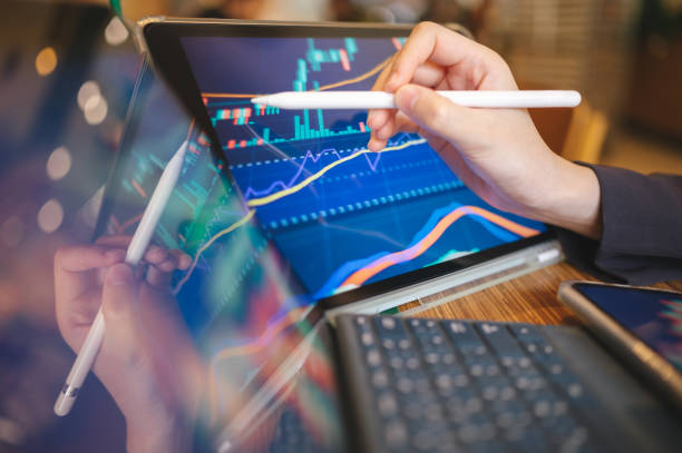istock Cryptocurrency investor analyst money market on mobile platform 1954420476