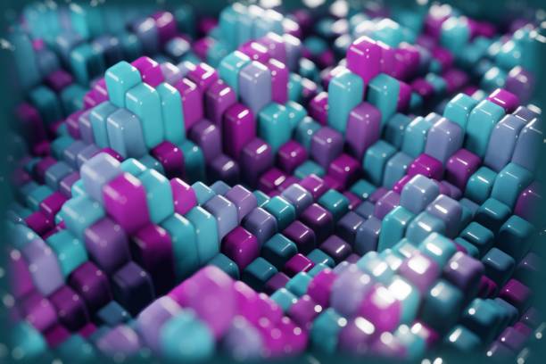 istock An interpretation of quantum fluctuations, depicted as a dynamic, ever-changing 3D terrain. 1954421043