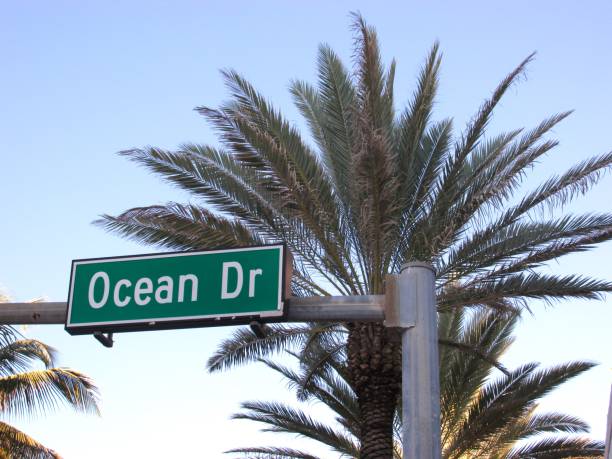 istock Ocean Drive Sign, Miami Beach - USA 1954459676