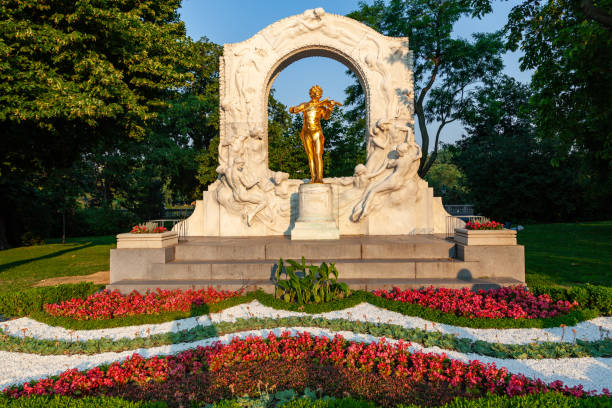 istock Golden Johann Strauss Monument Vienna Austria 1954526666