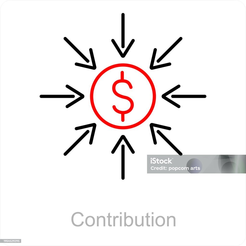 Contribution Stock Illustration - Download Image Now - Concepts ...