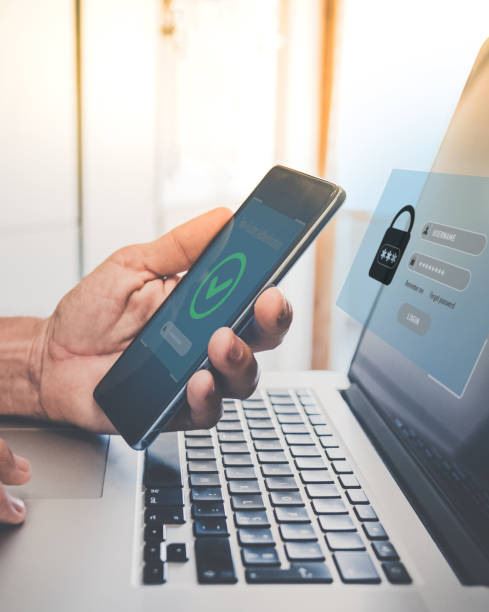 istock Two factor authentication. Ensure protection, identification concept. Security of online accounts. 1954591950