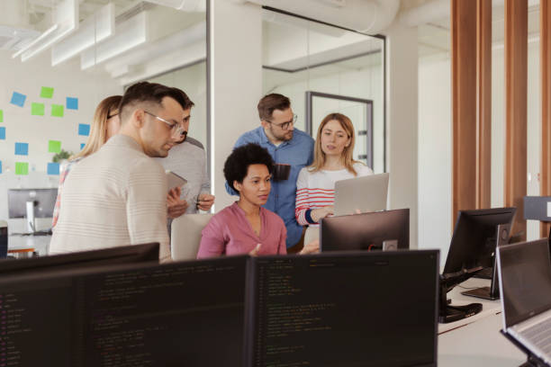 istock Getting together to come up with some innovative ideas 1954622197