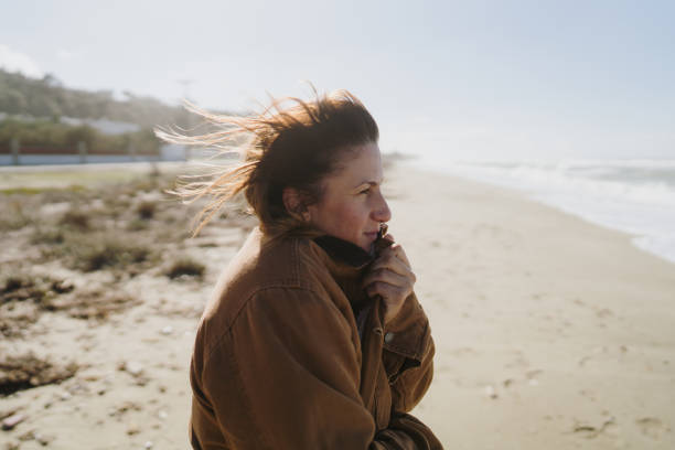 istock Windy day at the beach 1954633969