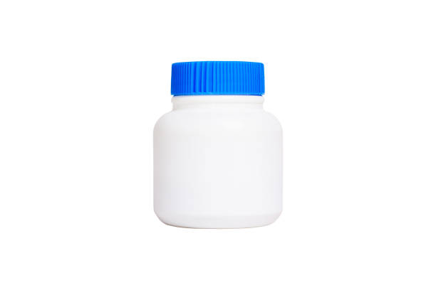 istock medicine bottle isolated on white background. 1954636858