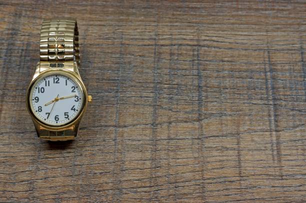 Close up of a beautiful analog watch