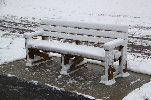 winter landscape in Germany